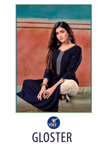 Gloster By Vitara Fashion Designer Kurti With pent Collection